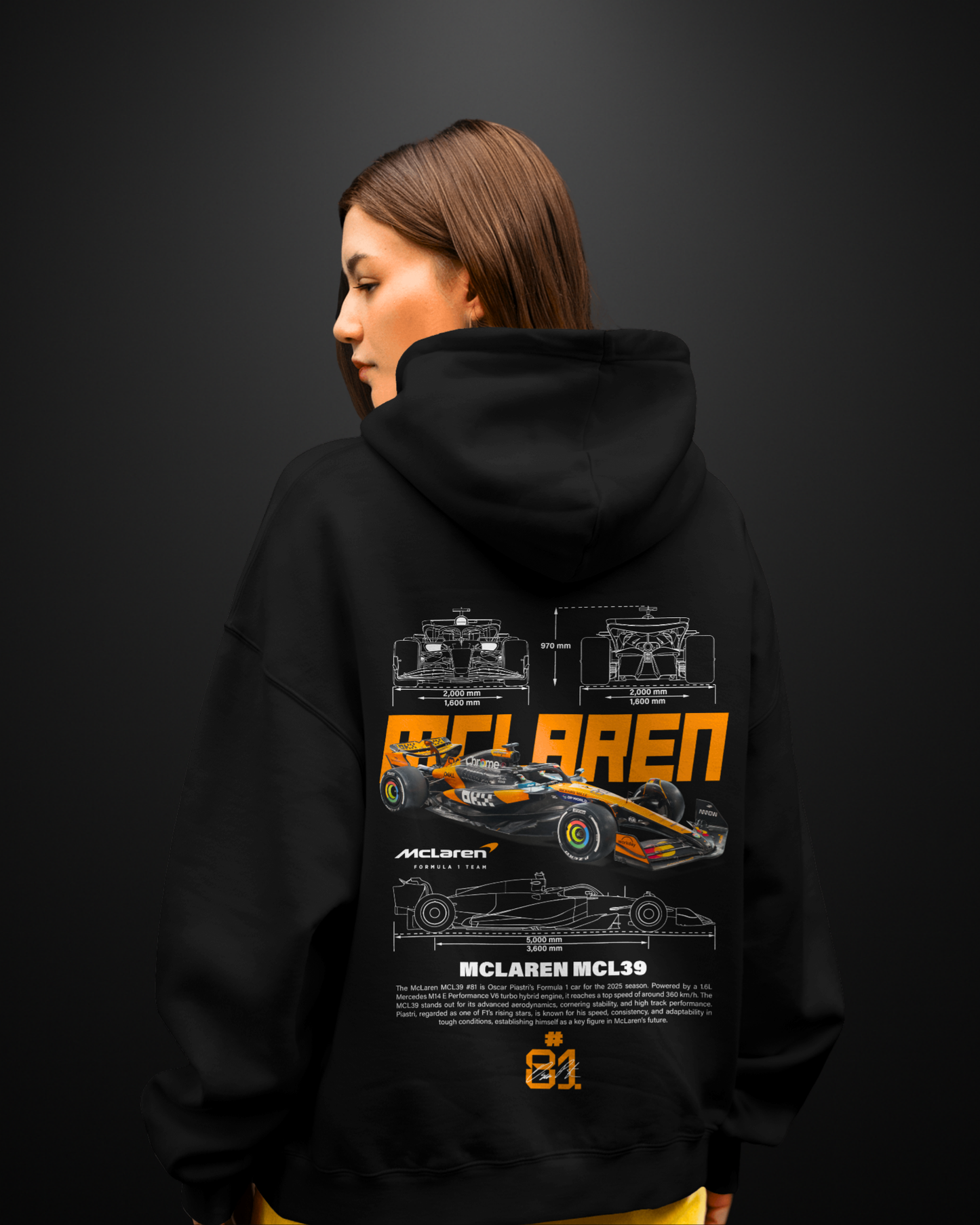 Formula 1 Mclaren MCL39 Hoodie - APXKrew