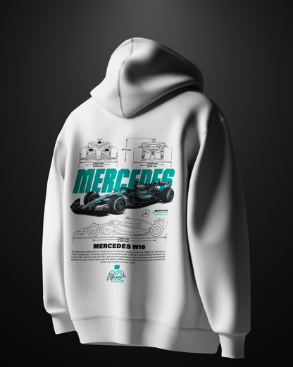 Formula 1 Mercedes AMG W16 Hoodie - APXKrew