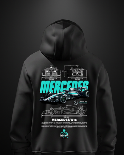 Formula 1 Mercedes AMG W16 Hoodie - APXKrew