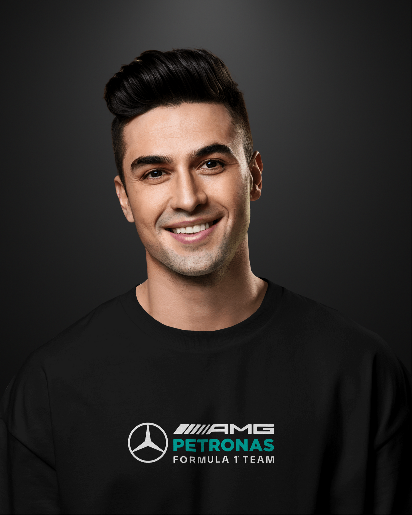 Formula 1 Mercedes AMG W17 Oversized T-Shirt Drop 1 - APXKrew