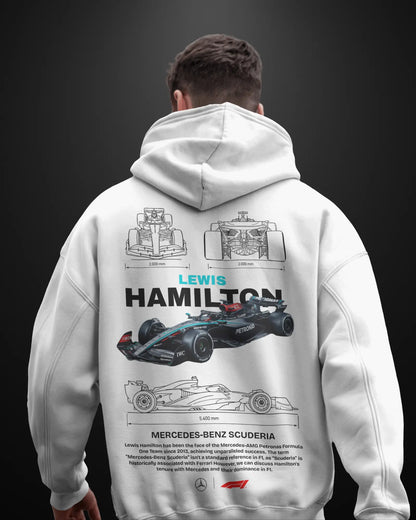 Formula 1 Mercedes Lewis Hamilton Hoodie - APXKrew