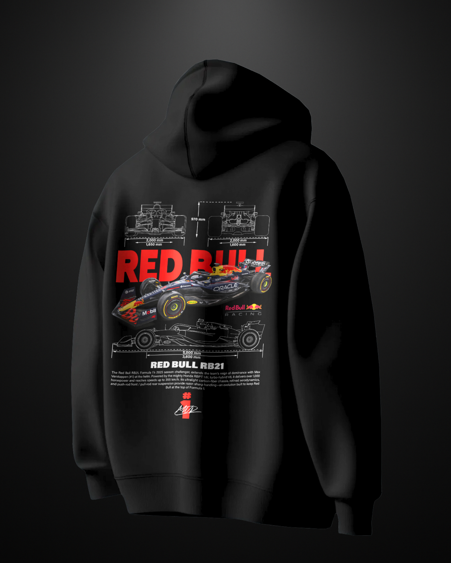Formula 1 Red Bull RB21 Hoodie - APXKrew