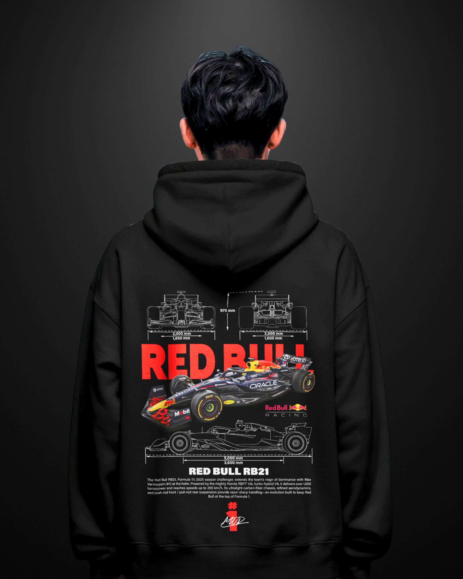 Formula 1 Red Bull RB21 Hoodie - APXKrew