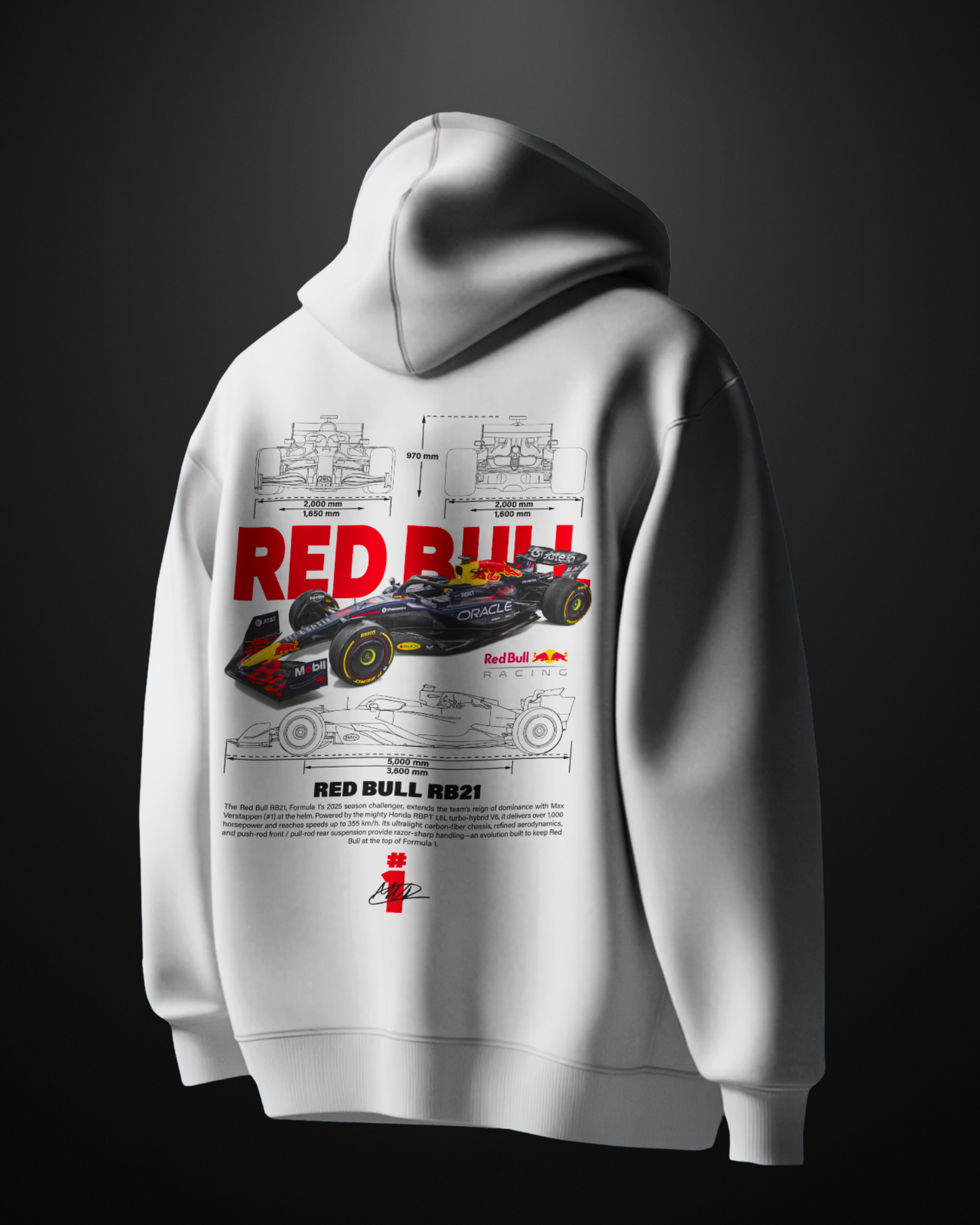 Formula 1 Red Bull RB21 Hoodie - APXKrew