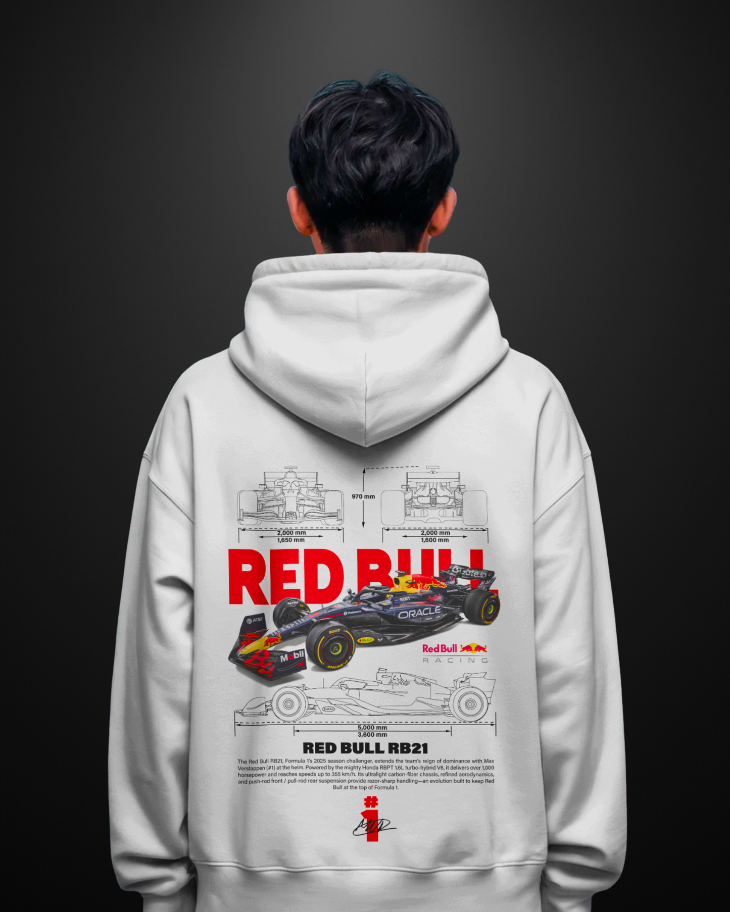 Formula 1 Red Bull RB21 Hoodie - APXKrew