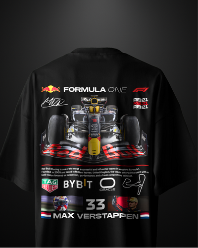 Formula 1 Red Bull RB21 Oversized T-Shirt