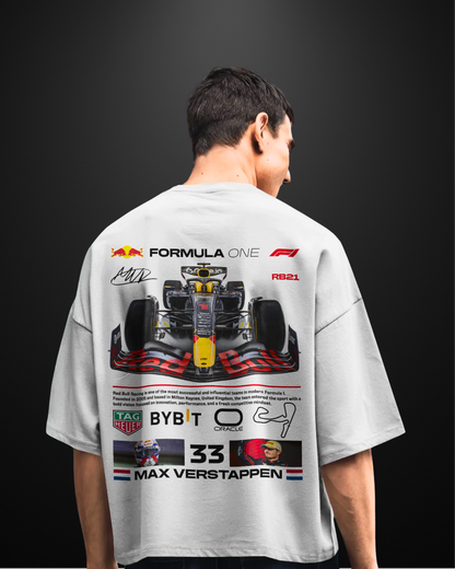 Formula 1 Red Bull RB21 Oversized T-Shirt - APXKrew