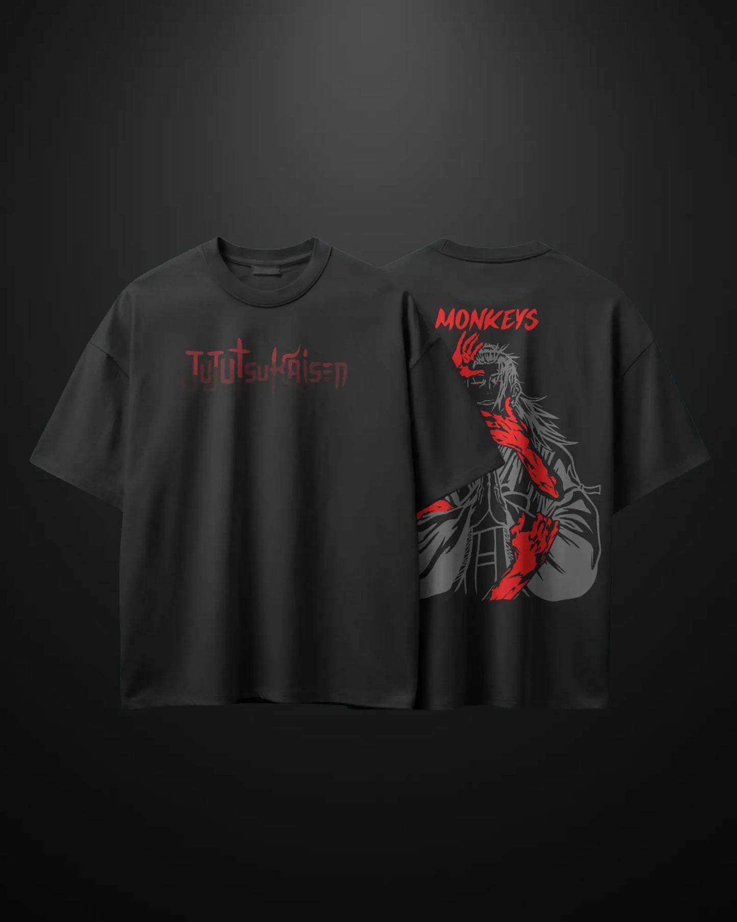 Jujutsu Kaisen Geto Oversized T-Shirt Drop 1 - APXKrew