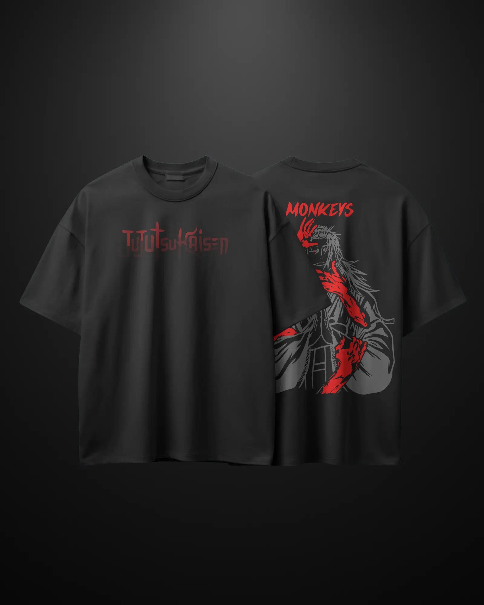 Jujutsu Kaisen Geto Oversized T-Shirt Drop 1 - APXKrew