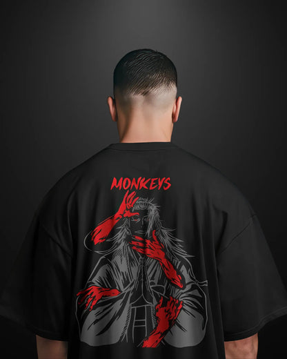 Jujutsu Kaisen Geto Oversized T-Shirt Drop 1 - APXKrew