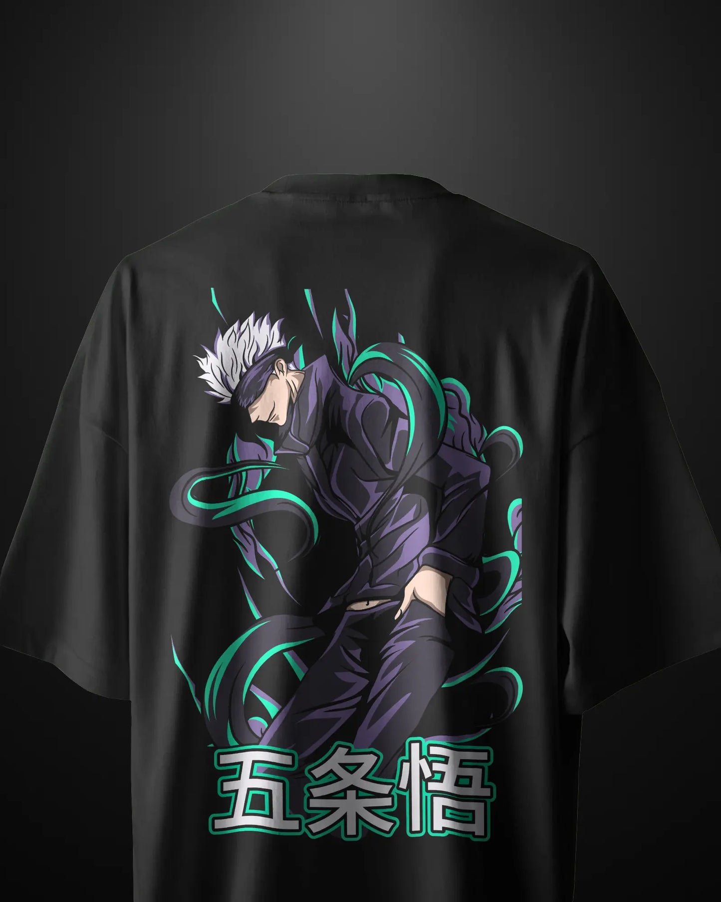 Jujutsu Kaisen Gojo Satoru Oversized T-Shirt Drop 2 APXKrew
