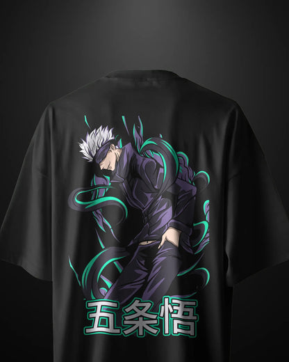 Jujutsu Kaisen Gojo Satoru Oversized T-Shirt Drop 2 APXKrew