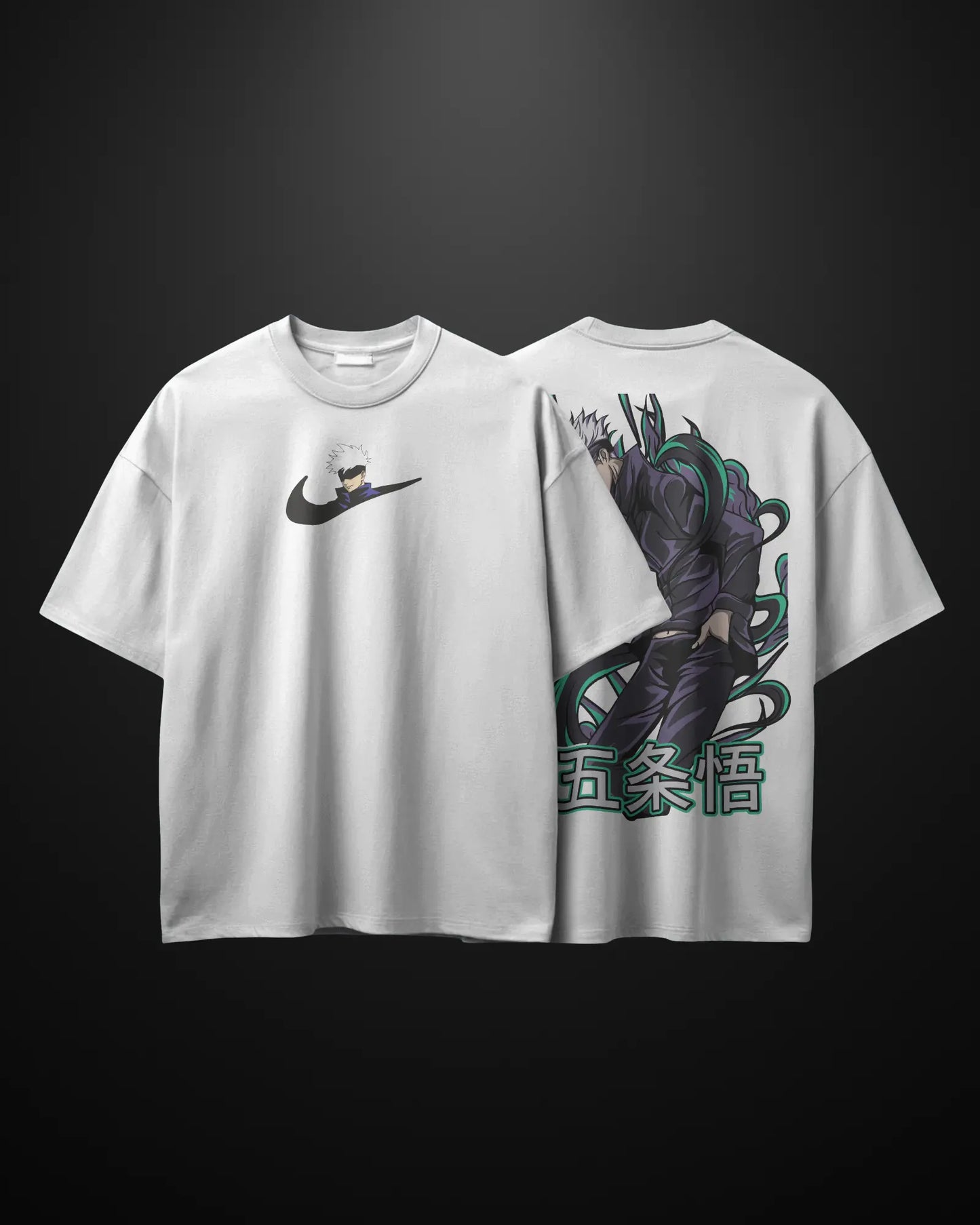 Jujutsu Kaisen Gojo Satoru Oversized T-Shirt Drop 2 APXKrew