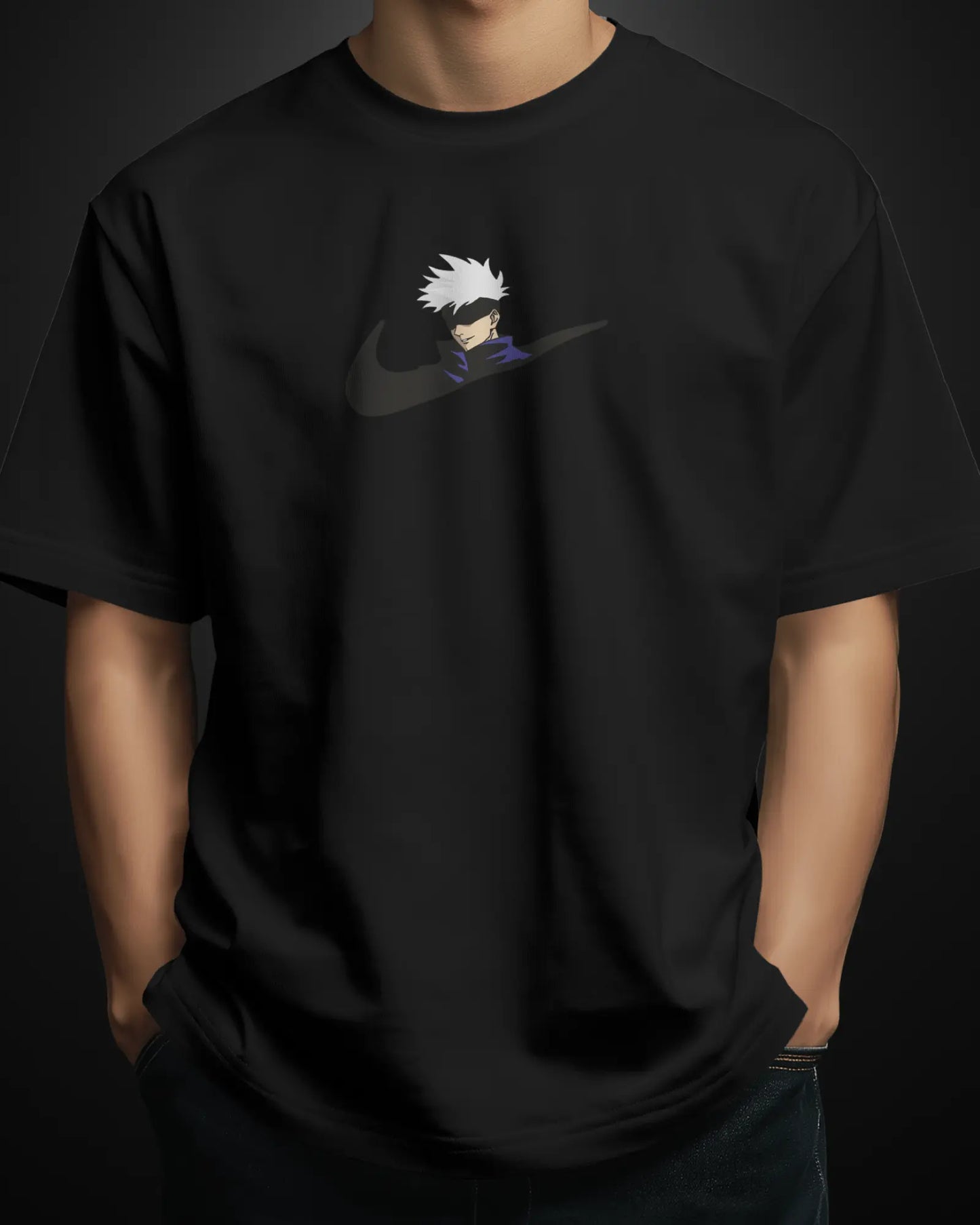 Jujutsu Kaisen Gojo Satoru Oversized T-Shirt Drop 2 - APXKrew