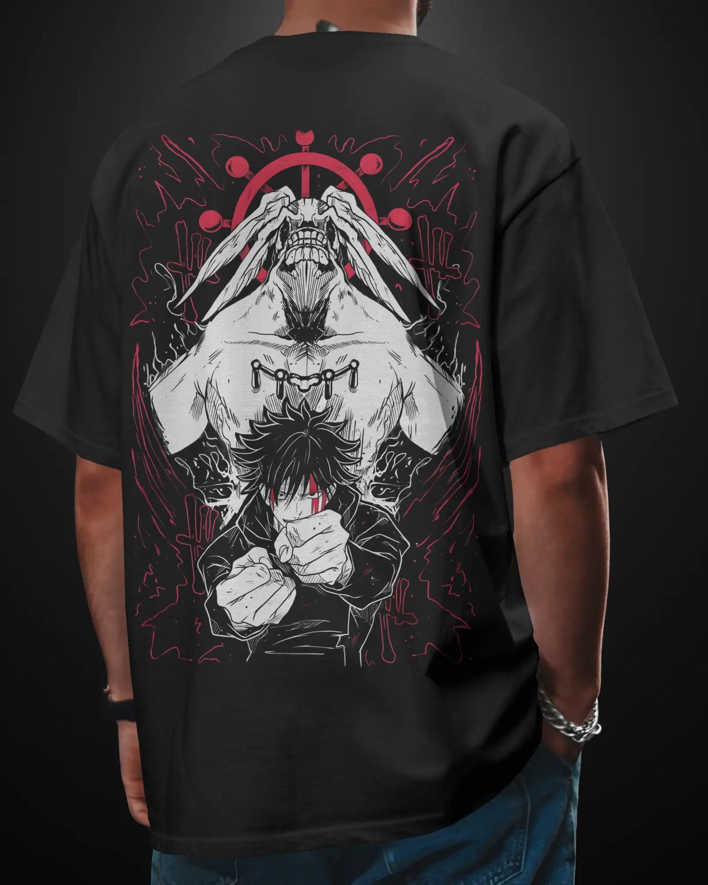 Jujutsu Kaisen Mahoraga Oversized T-Shirt - APXKrew