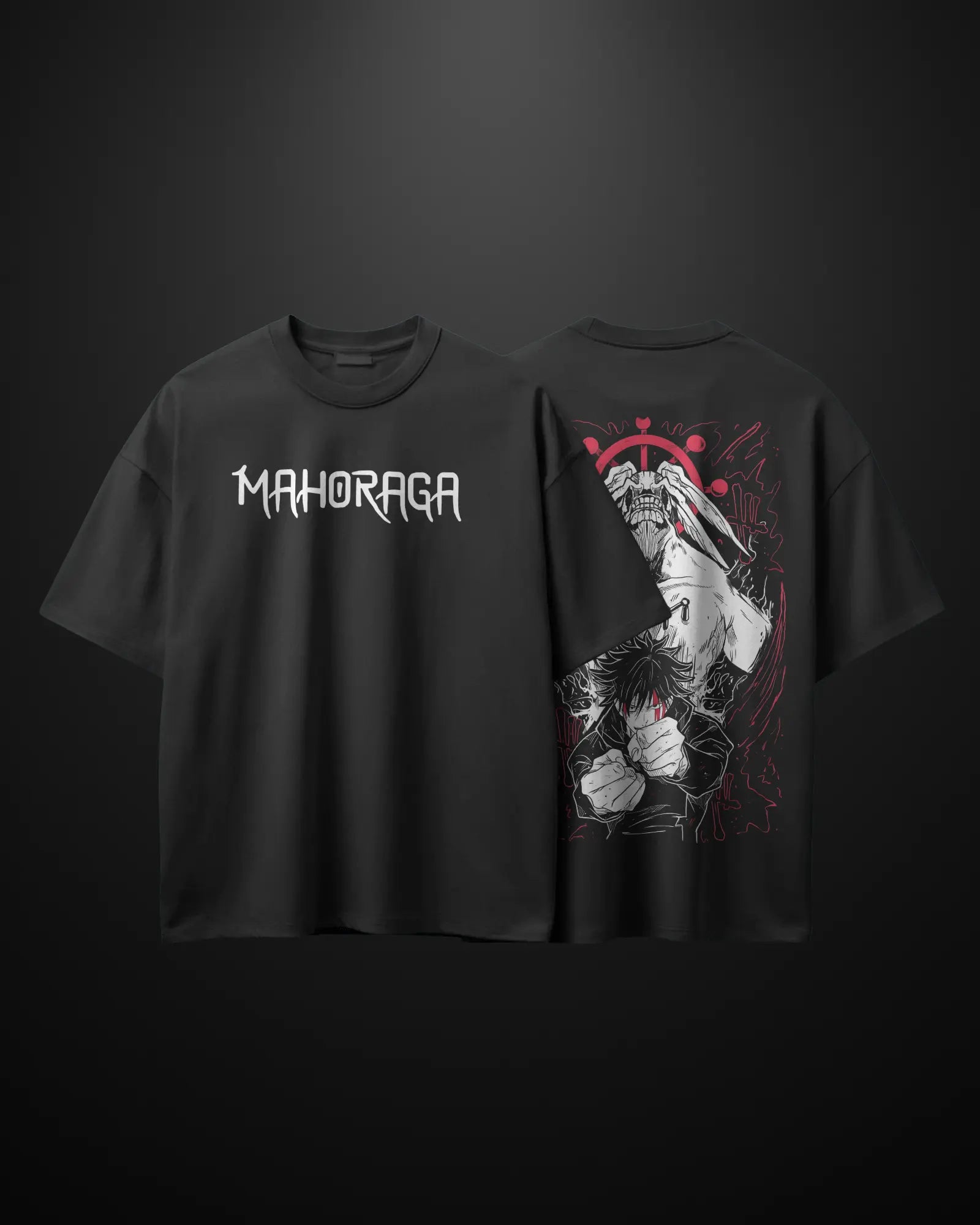 Jujutsu Kaisen Mahoraga Oversized T-Shirt - APXKrew