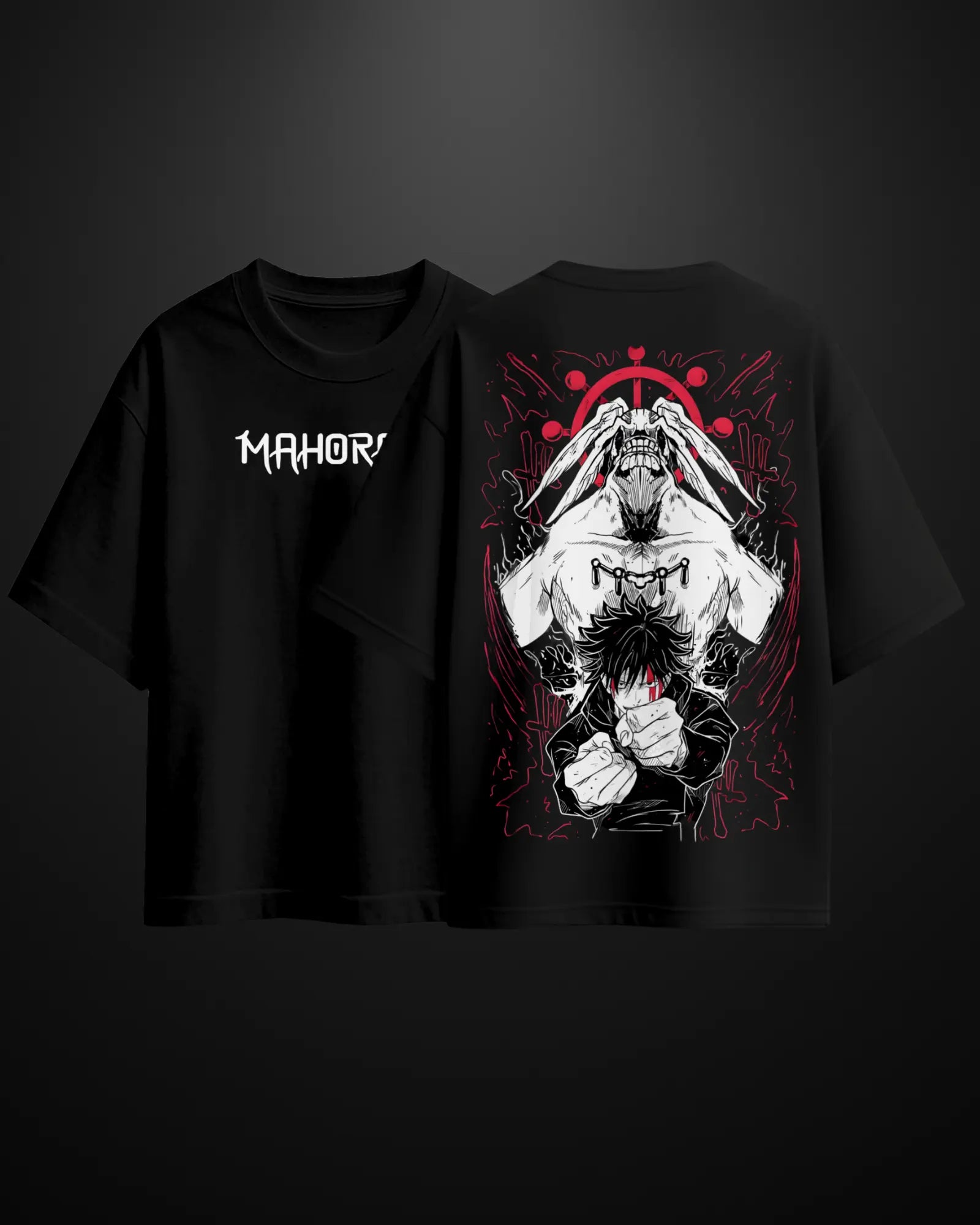 Jujutsu Kaisen Mahoraga Oversized T-Shirt - APXKrew