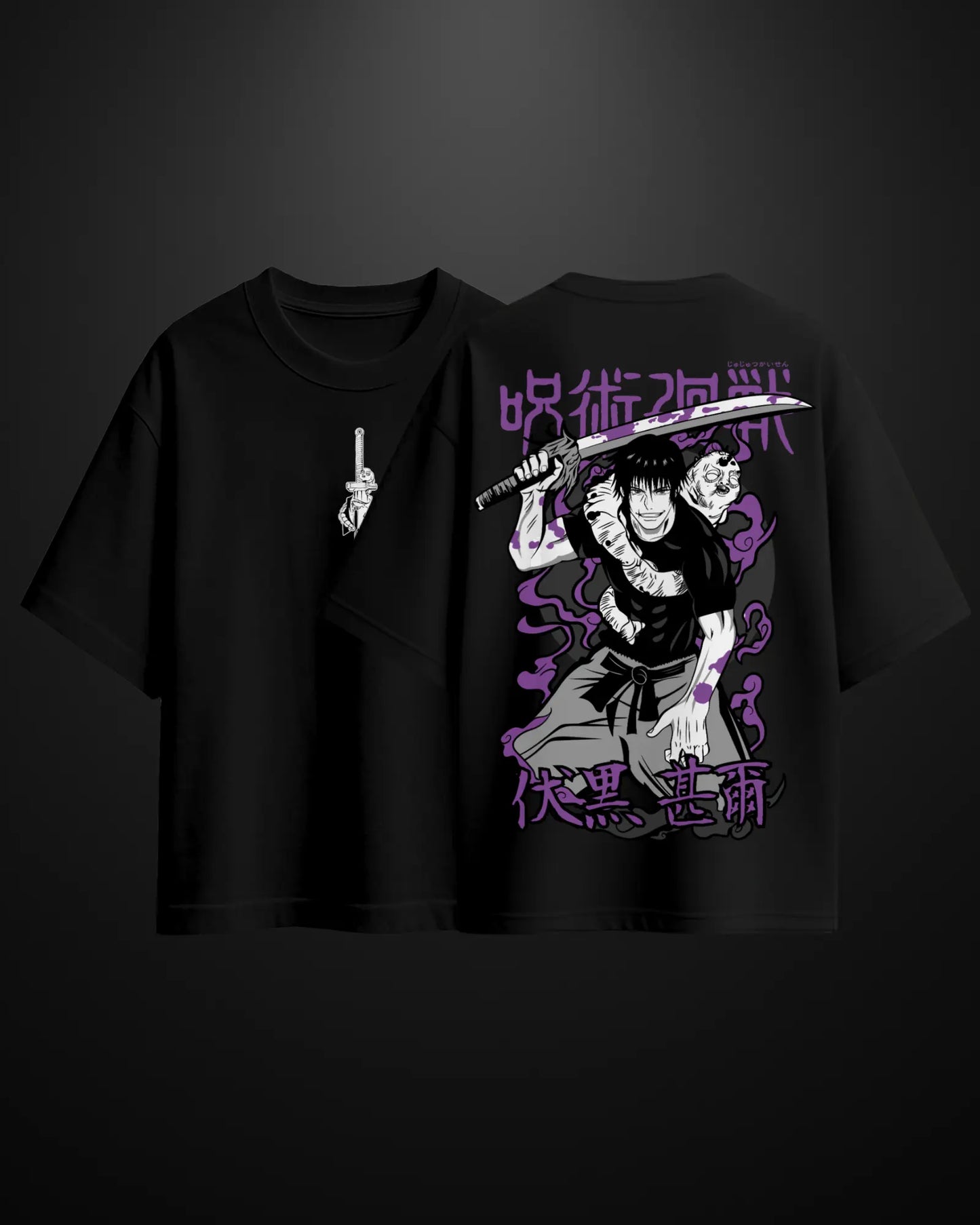 Jujutsu Kaisen Toji Oversized T-Shirt - APXKrew