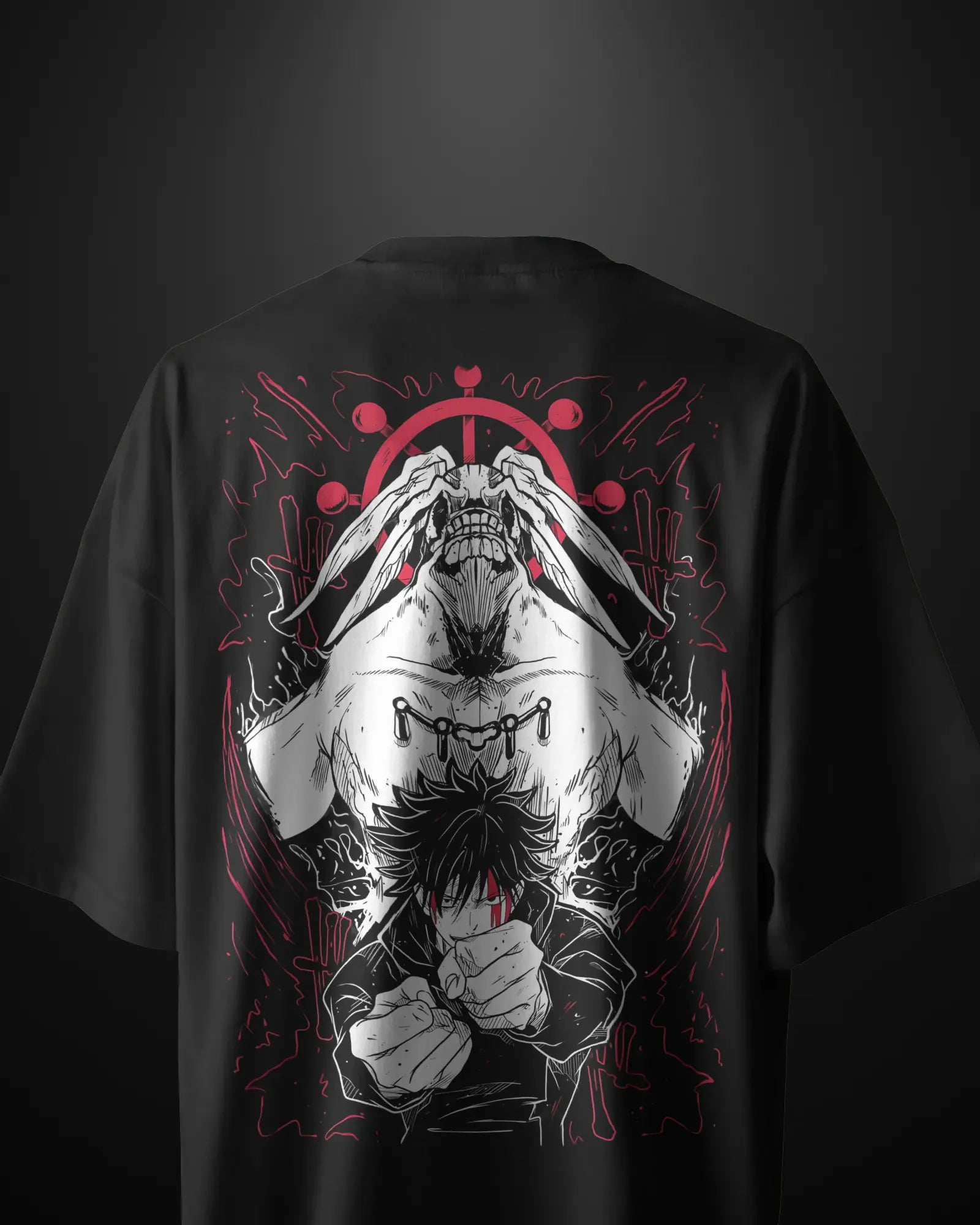 Jujutsu Kaisen Mahoraga Oversized T-Shirt - APXKrew