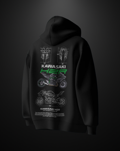 Kawasaki Ninja H2R Hoodie - APXKrew