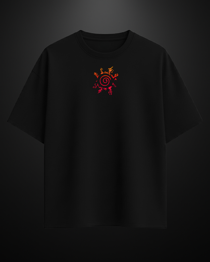 Naruto Bayron Mode Oversized T-Shirt - APXKrew