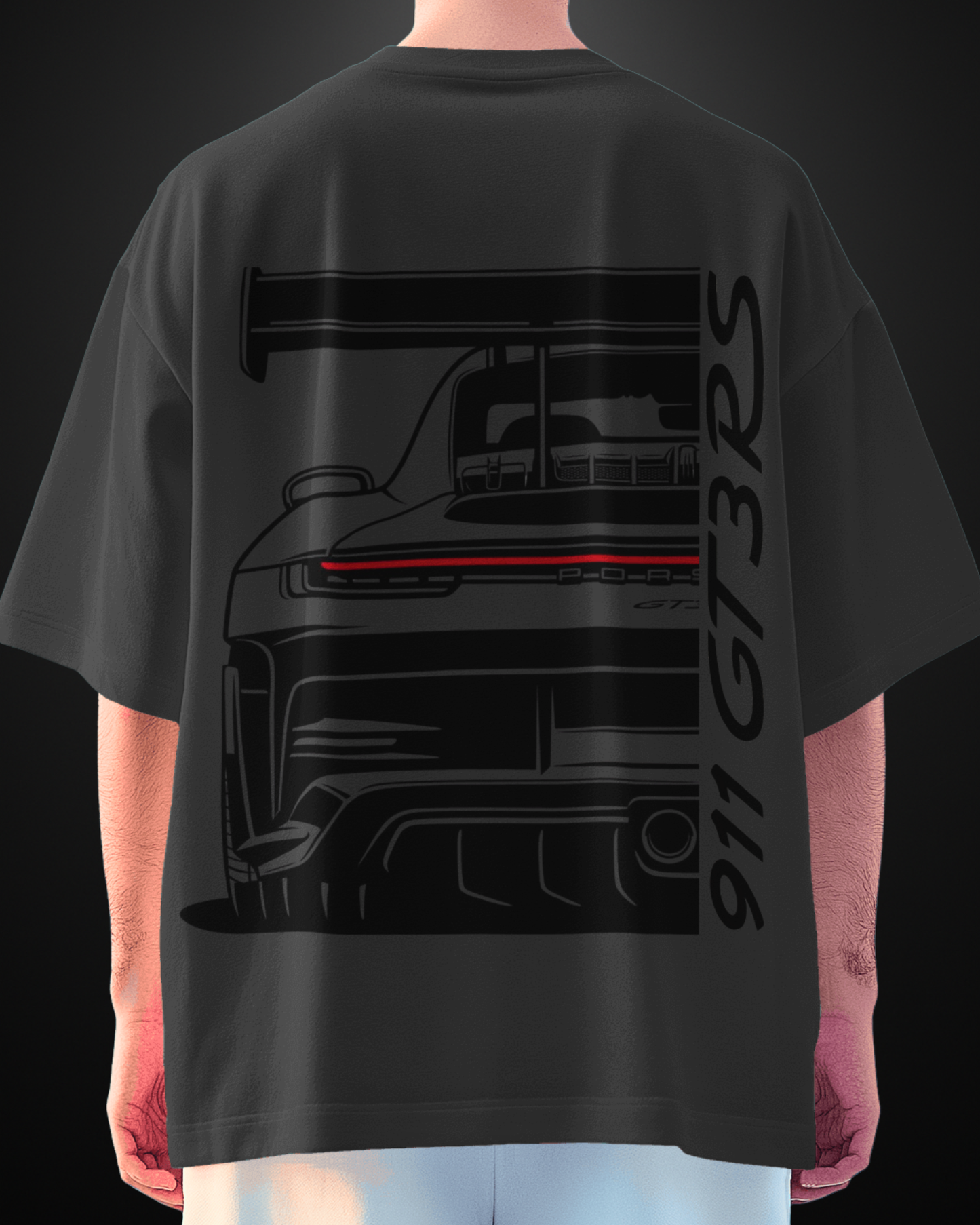 Porsche 911 GT3RS Oversized T-Shirt Drop 2 - APXKrew