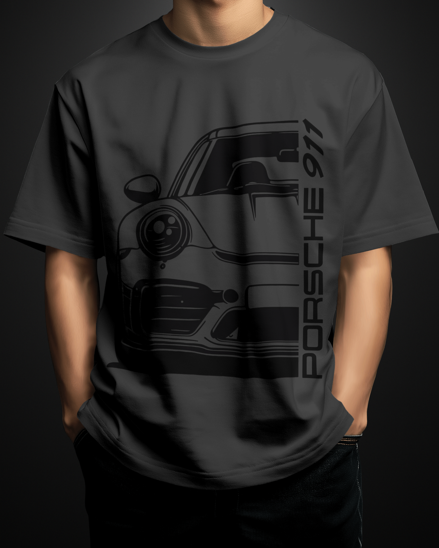 Porsche 911 GT3RS Oversized T-Shirt Drop 2 - APXKrew