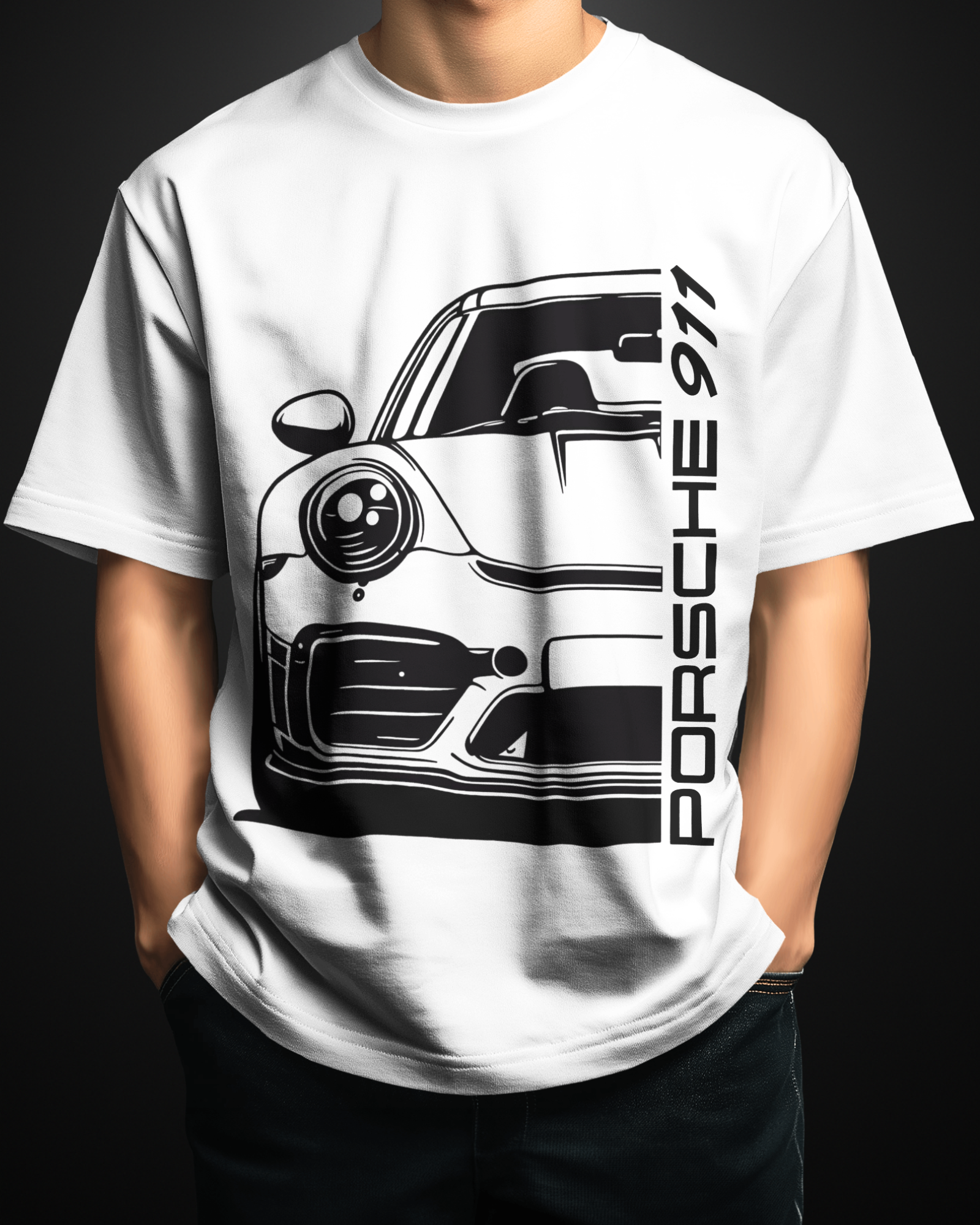 Porsche 911 GT3RS Oversized T-Shirt Drop 2 APXKrew