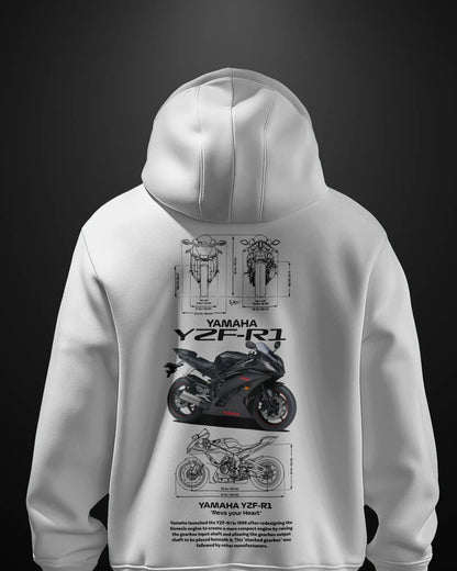 Yamaha YZF R1 Hoodie - APXKrew