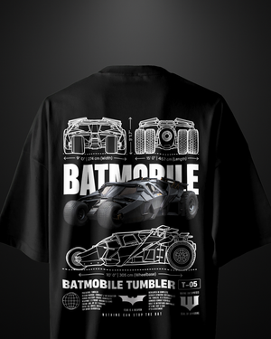 Batmobile Tumbler Supercar Oversized T-Shirt