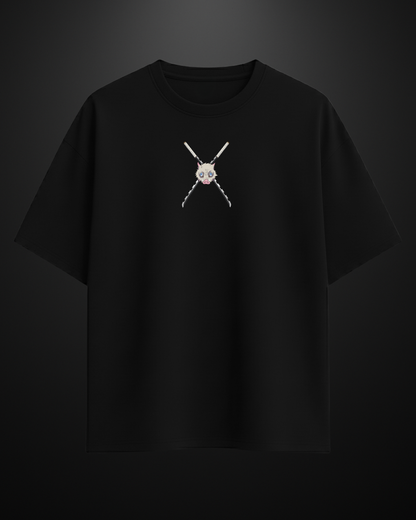 Demon Slayer Inosuke Oversized T-Shirt Drop 3 - APXKrew