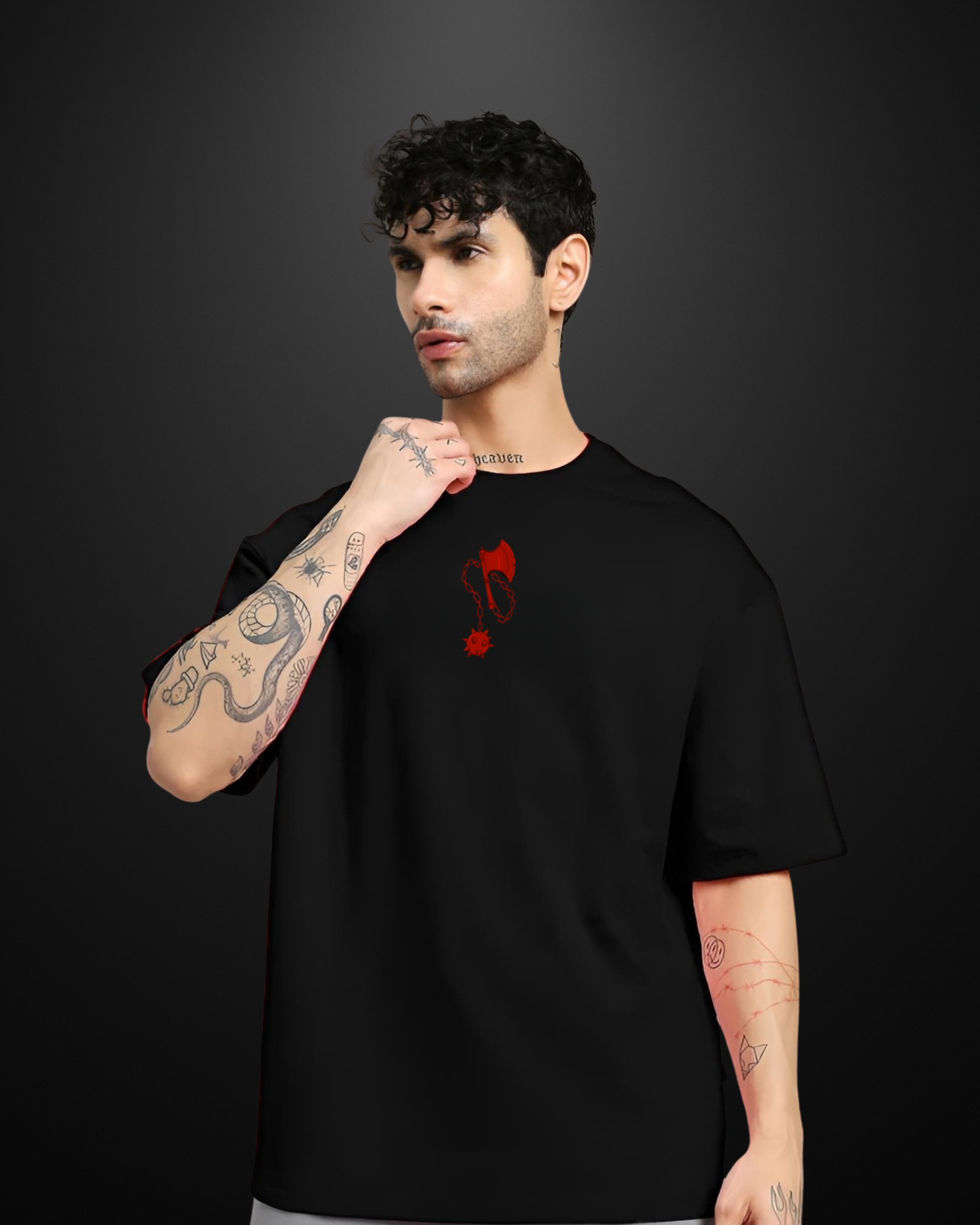 Demon Slayer Stone Hashira Oversized T-Shirt Drop 2 - APXKrew