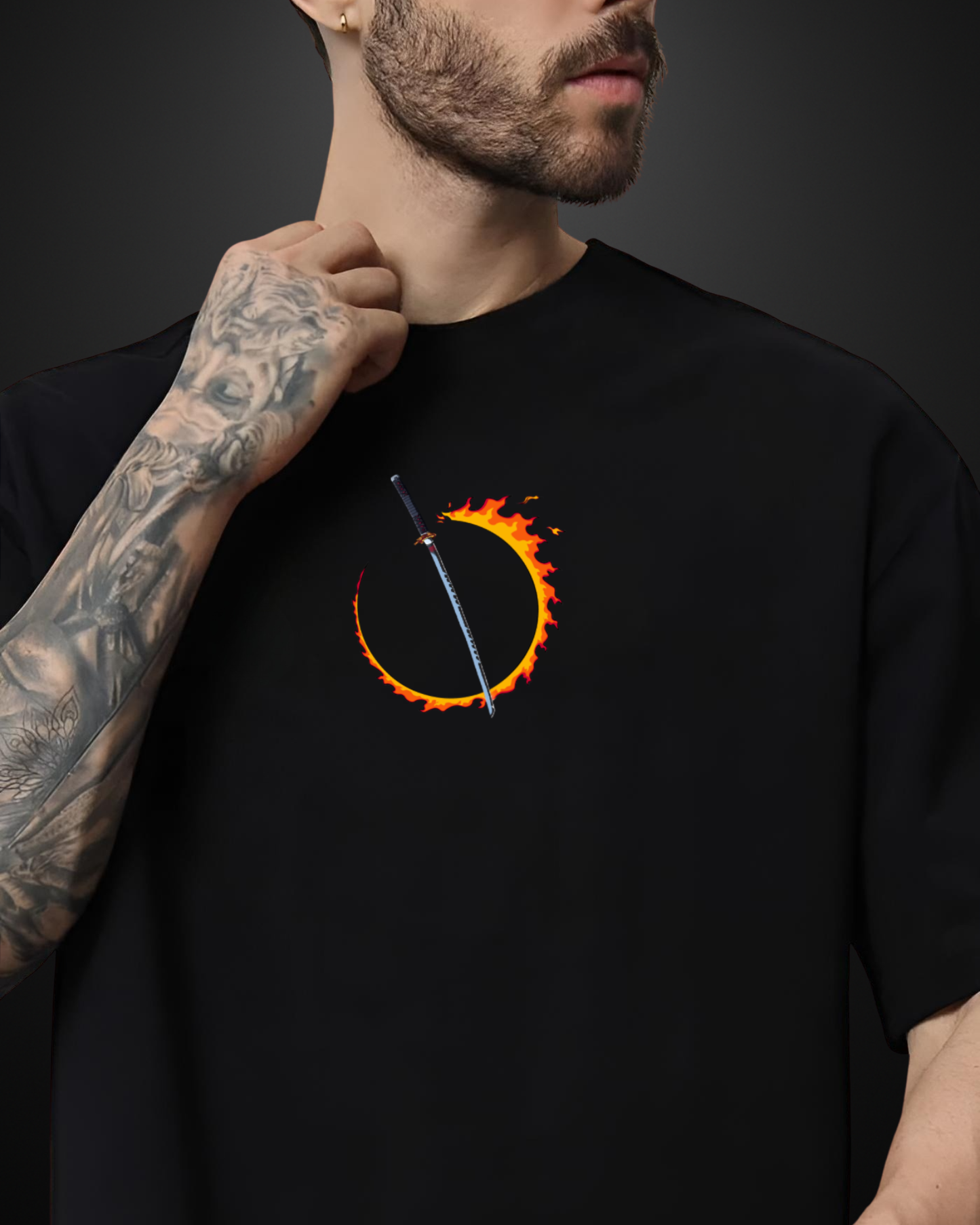 Demon Slayer Tanjiro Oversized T-Shirt Drop 2 - APXKrew