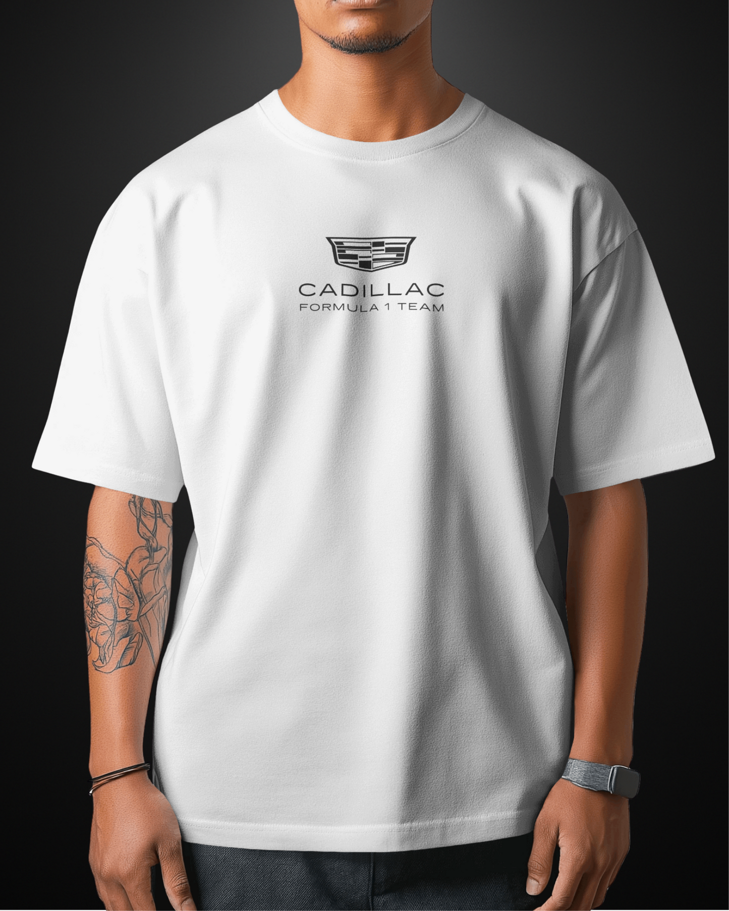Formula 1 Cadillac MAC-26 Oversized T-Shirt Drop 1