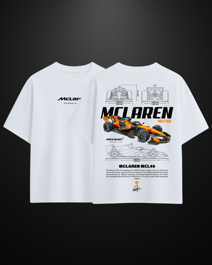 Formula 1 Mclaren MCL40 Oversized T-Shirt