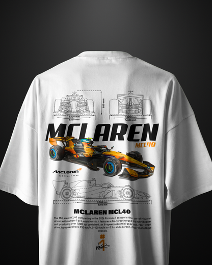 Formula 1 Mclaren MCL40 Oversized T-Shirt