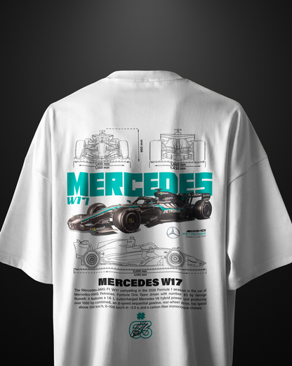 Formula 1 Mercedes AMG W17 Oversized T-Shirt Drop 2