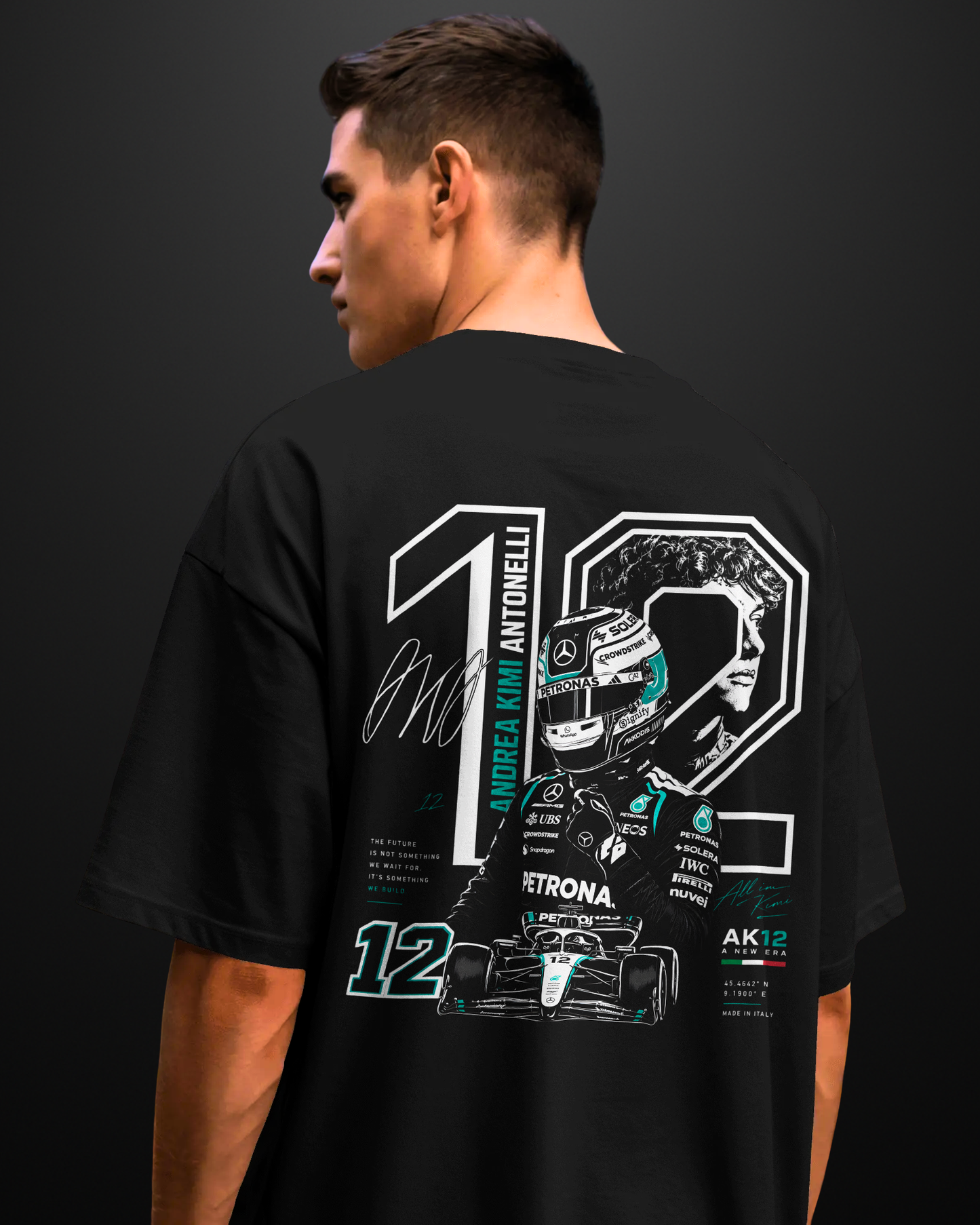 Kimi Antonelli Oversized T-Shirt Drop 1