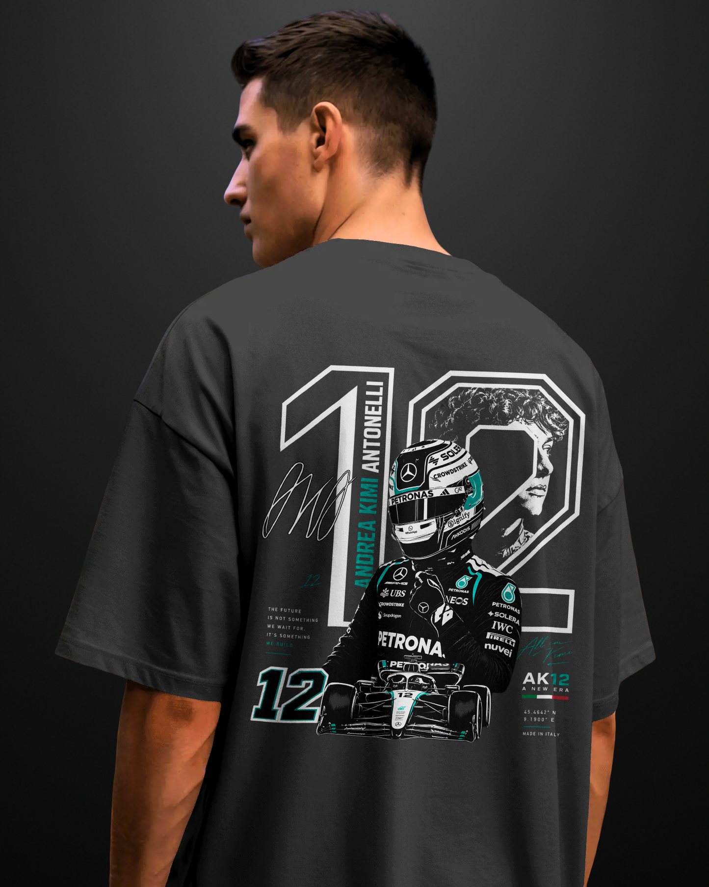 Kimi Antonelli Oversized T-Shirt Drop 1