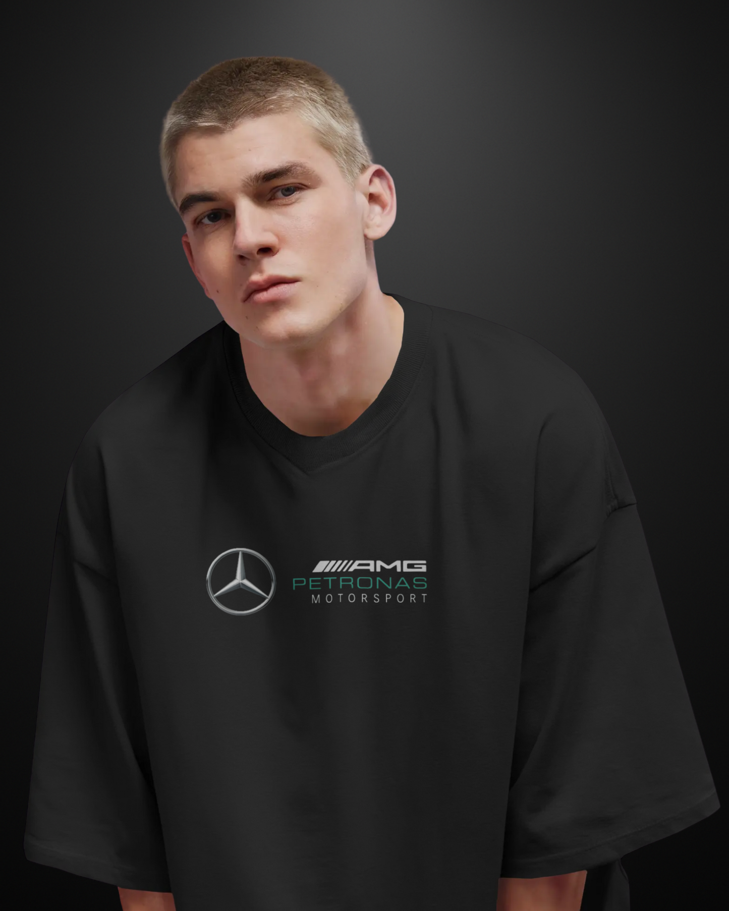 Formula 1 Mercedes Lewis Hamilton Oversized T-Shirt APXKrew