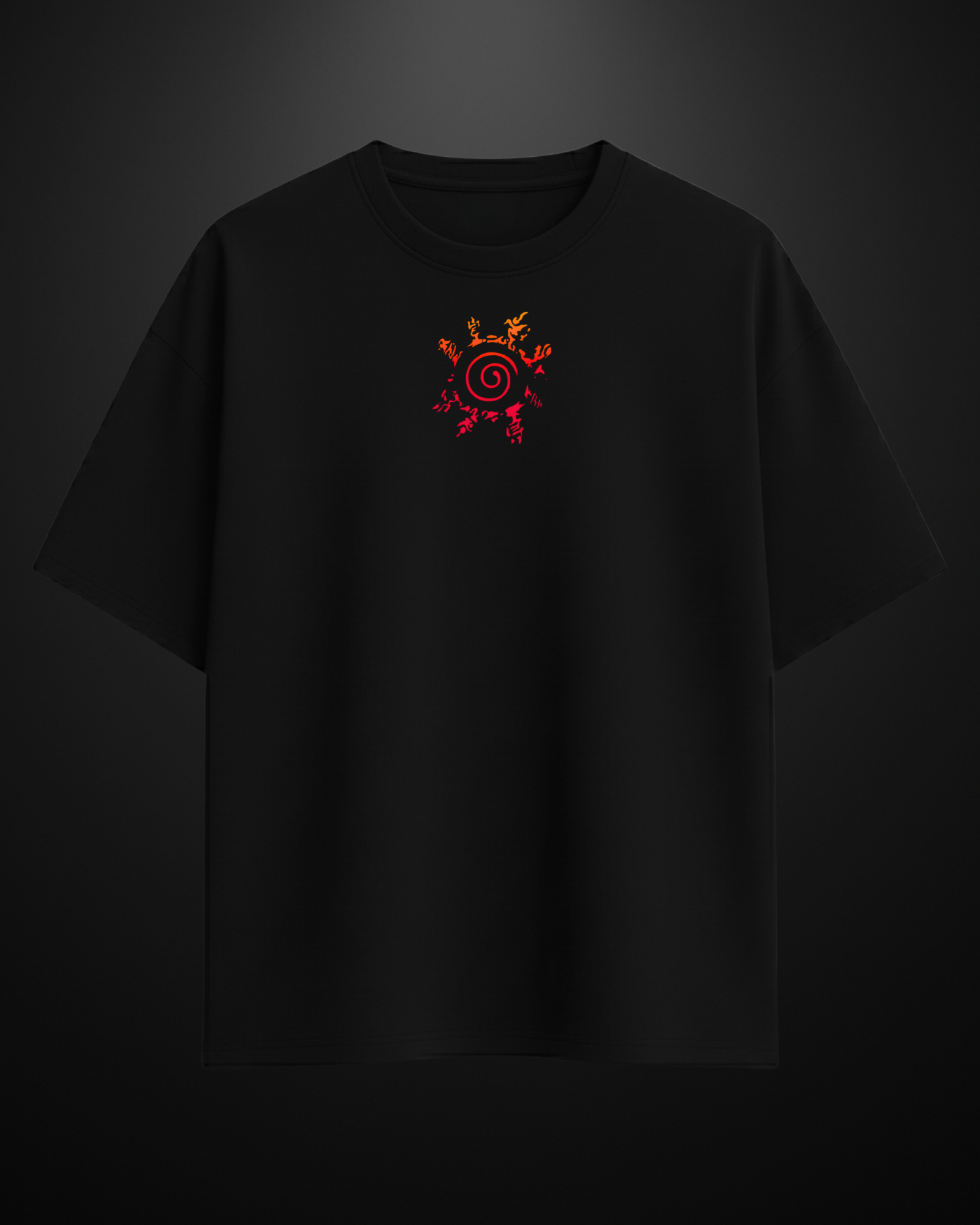 Naruto Bayron Mode Oversized T-Shirt - APXKrew