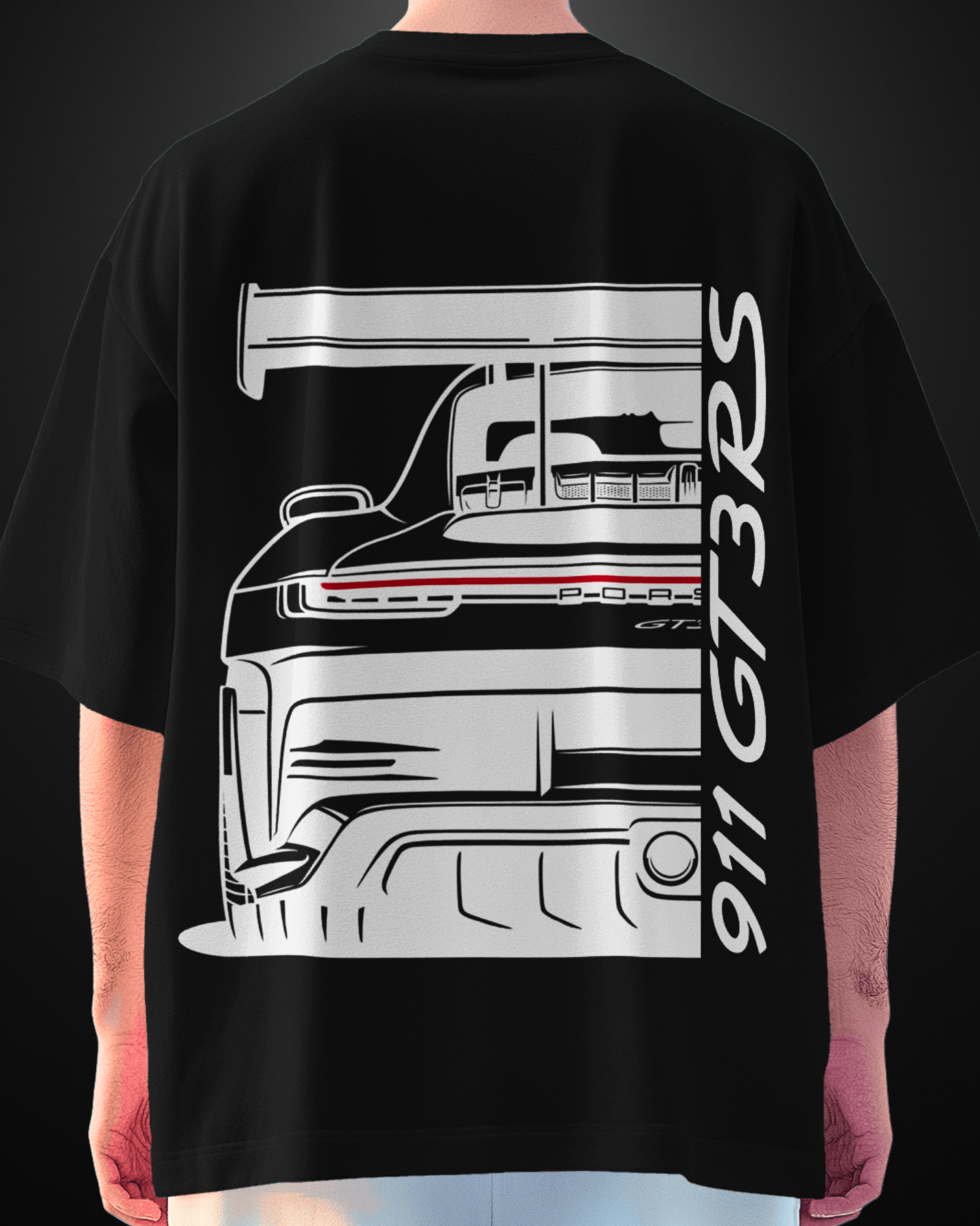 Porsche 911 GT3RS Oversized T-Shirt Drop 2 APXKrew