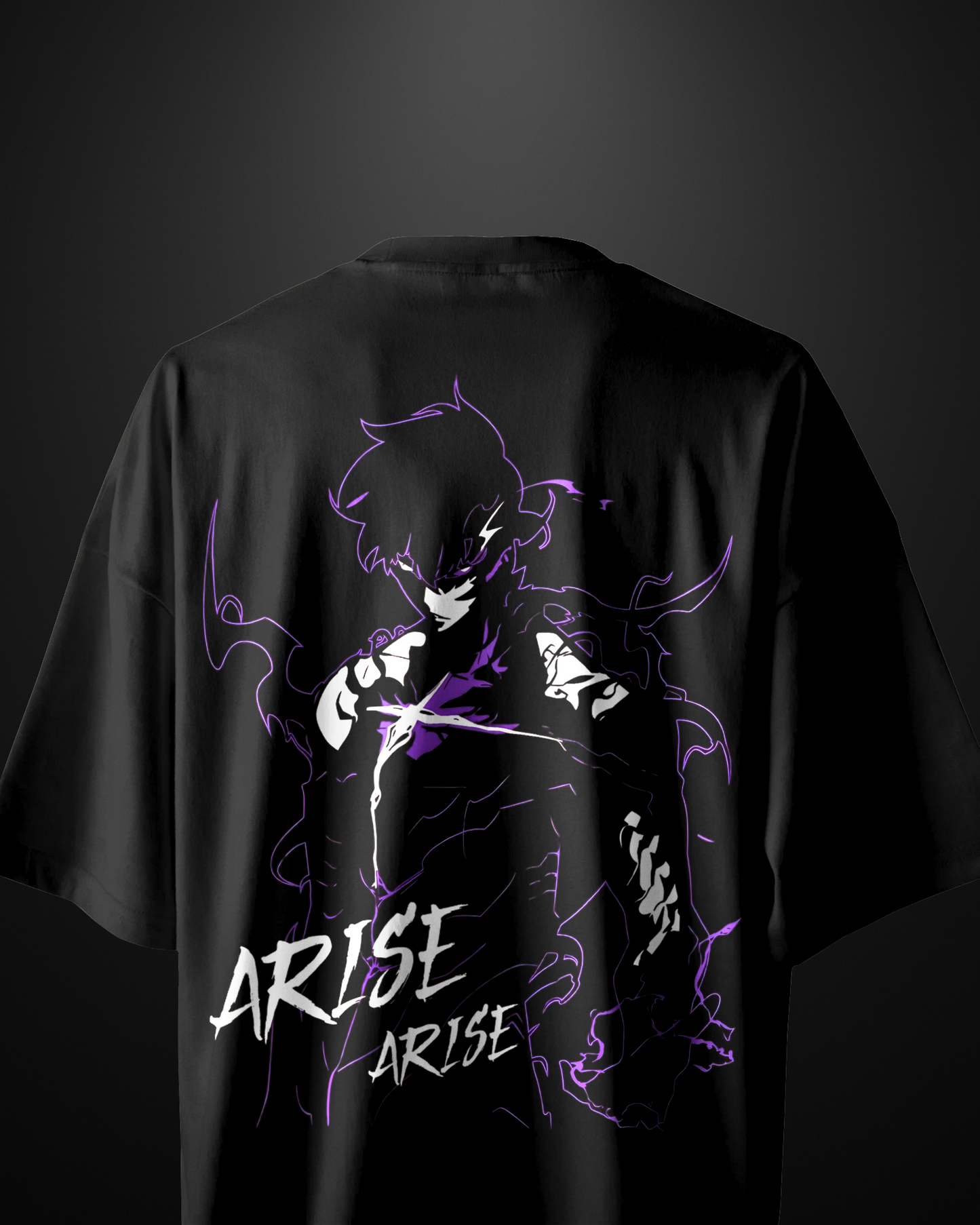 Solo Leveling Sung Jin Woo Oversized T-Shirt Drop 2 - APXKrew