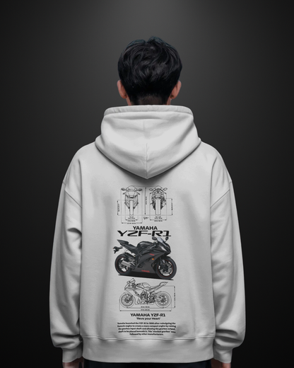 Yamaha ZSF R1 Hoodie - APXKrew