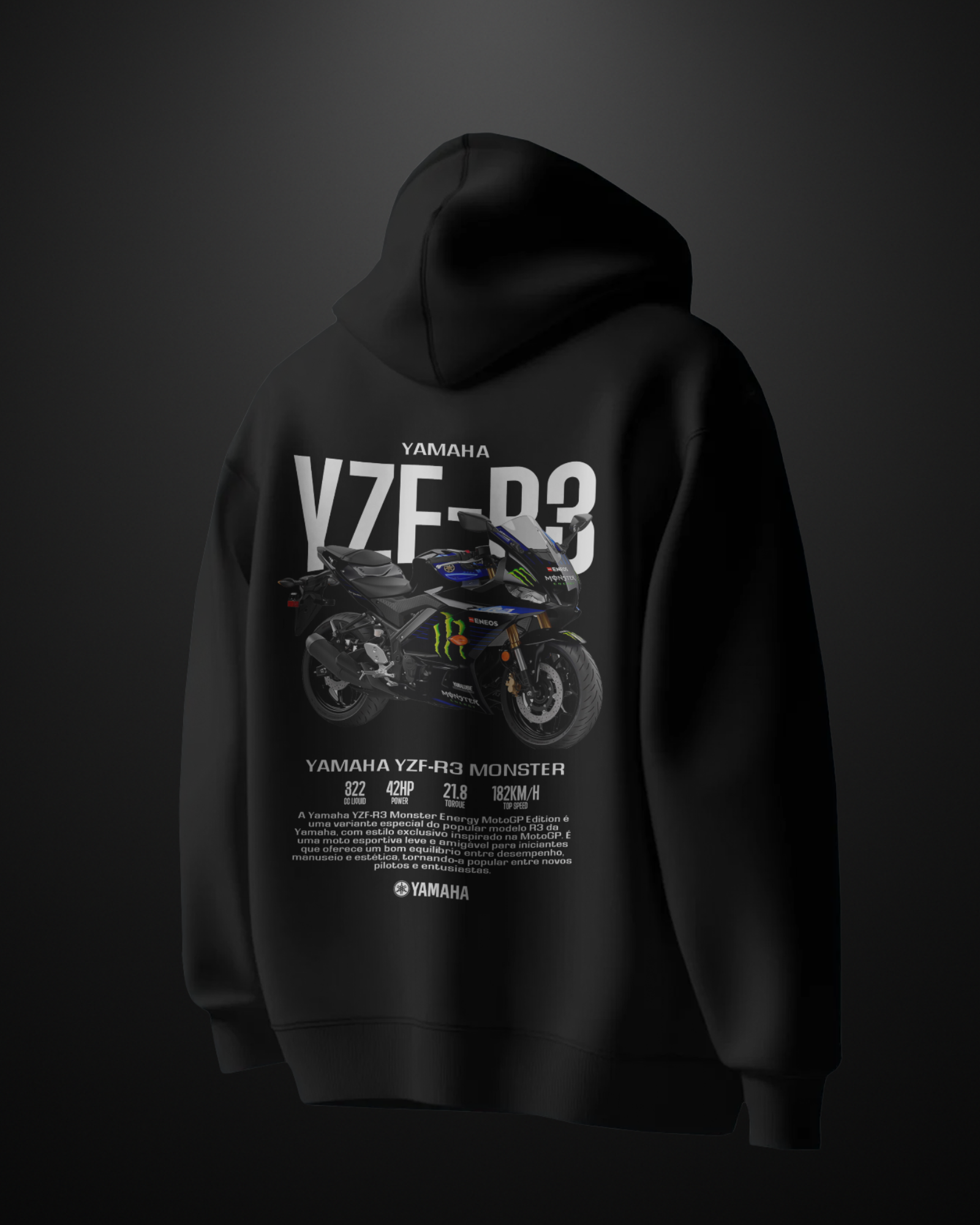 Yamaha YZF R3 Hoodie - APXKrew