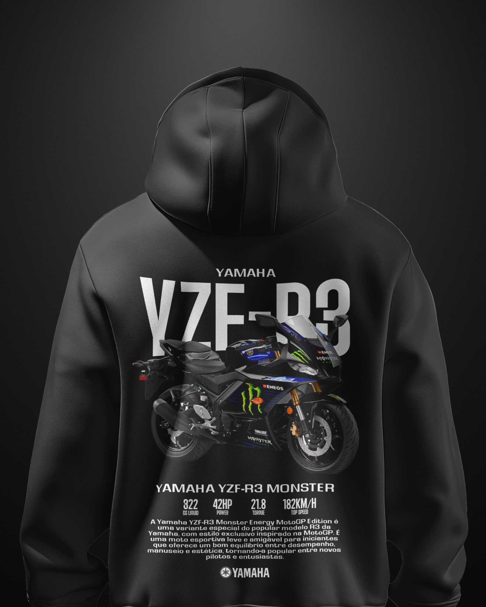 Yamaha YZF R3 Hoodie - APXKrew