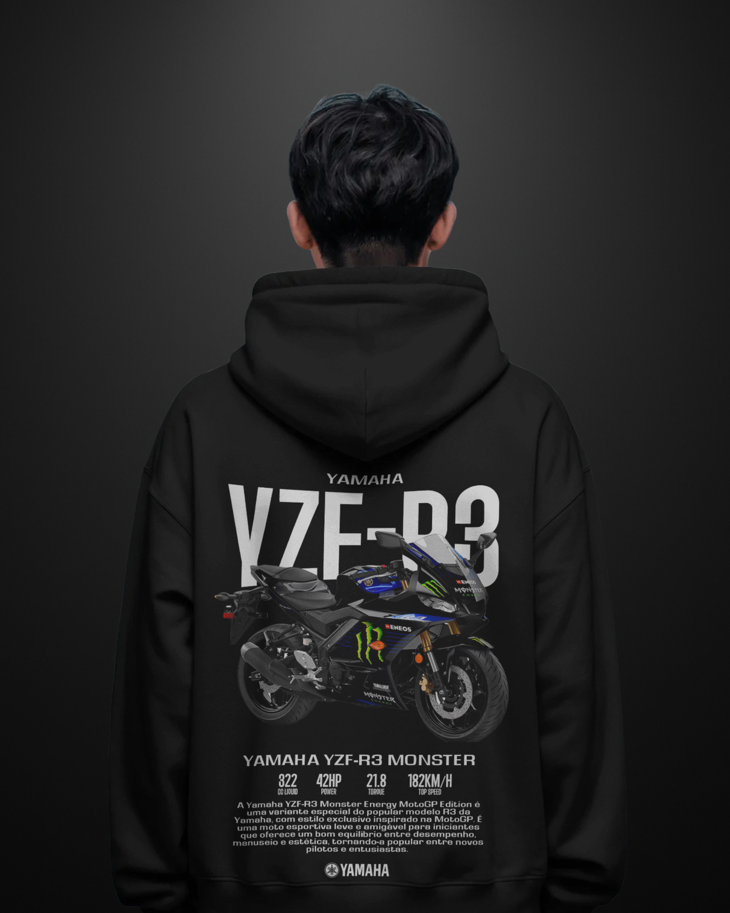 Yamaha YZF R3 Hoodie - APXKrew