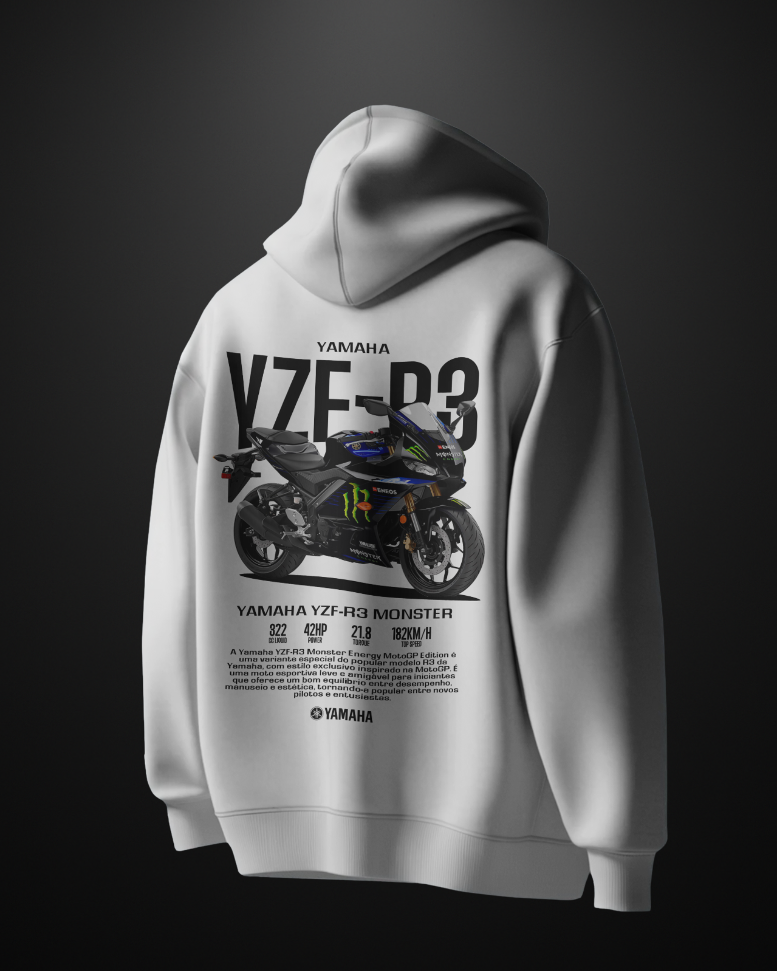 Yamaha YZF R3 Hoodie - APXKrew