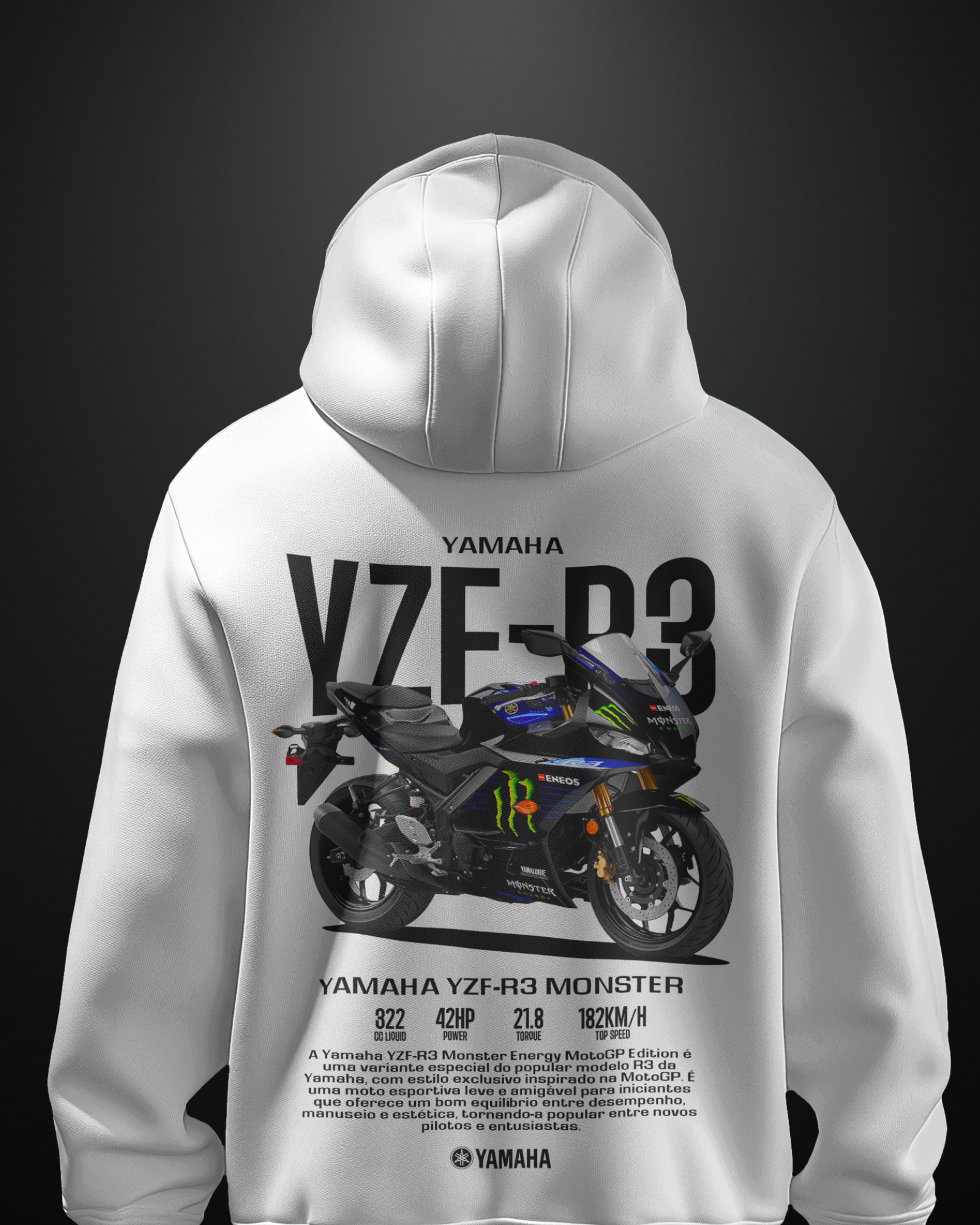 Yamaha YZF R3 Hoodie - APXKrew