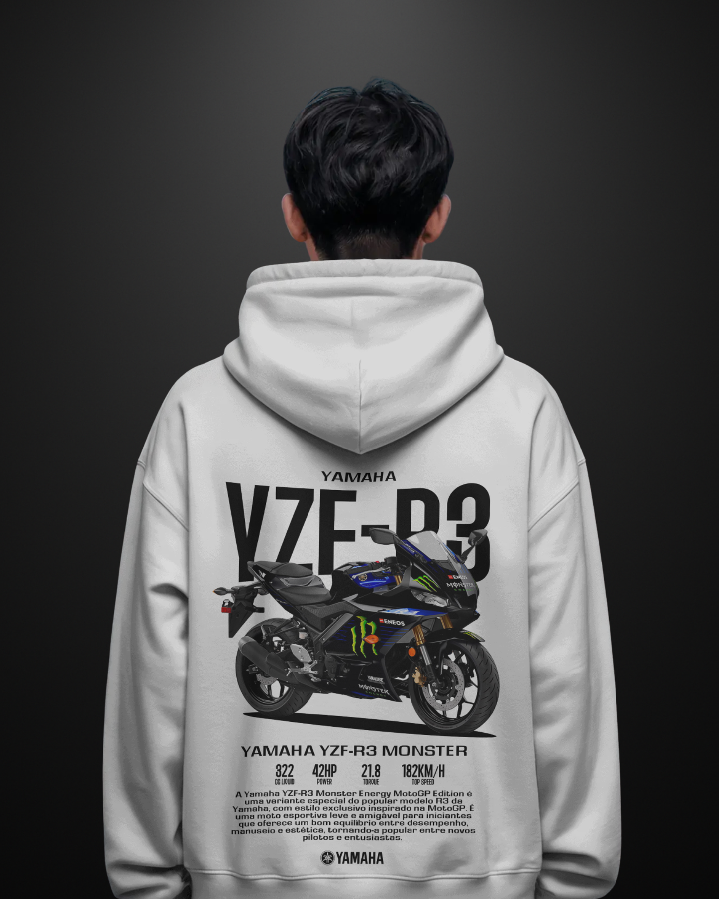 Yamaha YZF R3 Hoodie - APXKrew